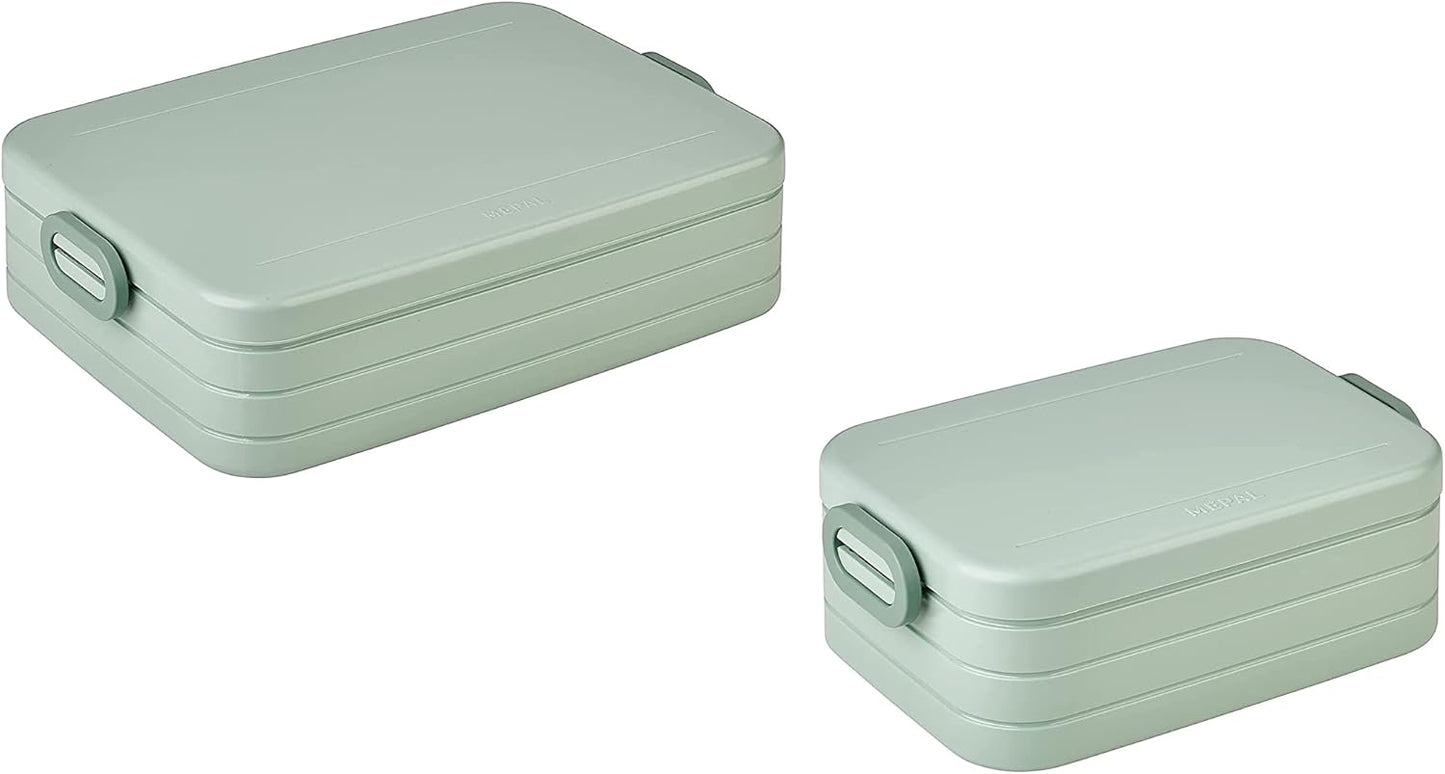 Take a Break Lunchbox-Set, Duo Pack (Midi + Large) 01. Nordic Sage
