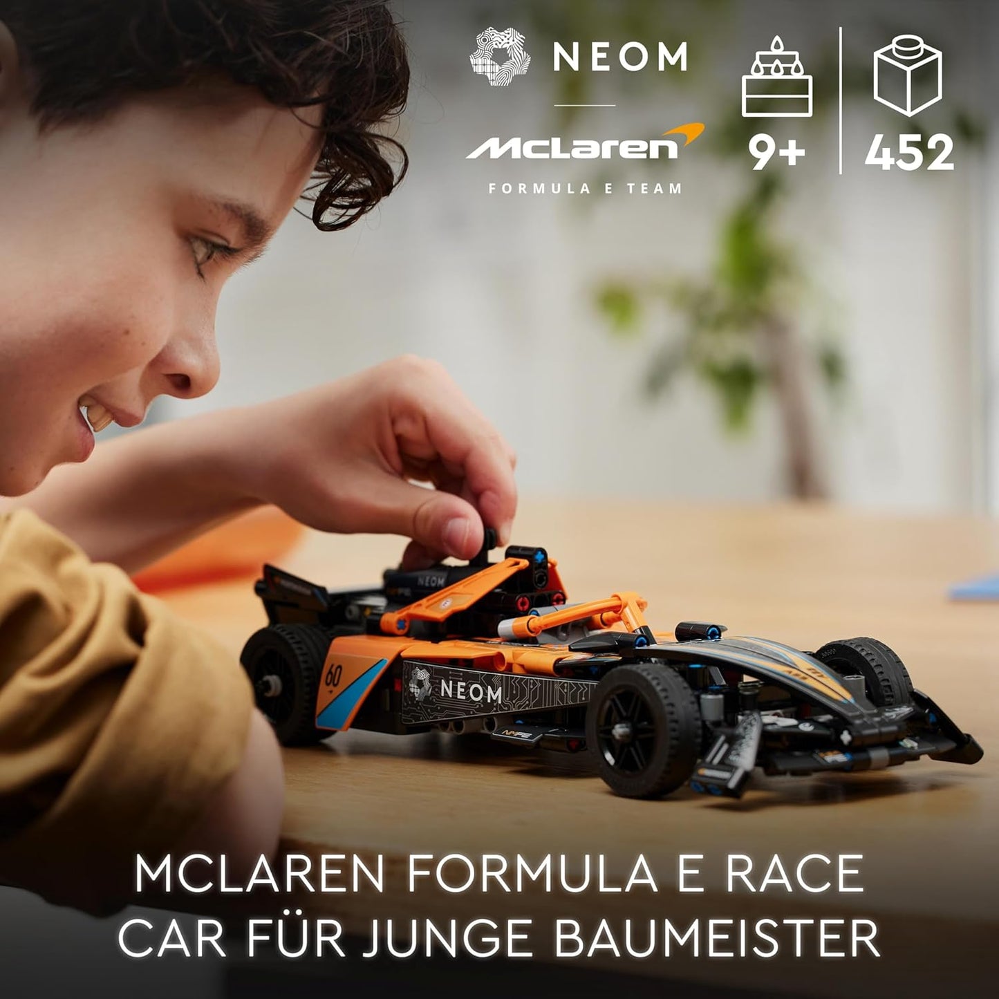 Technic NEOM McLaren Formula E Race Car, Single