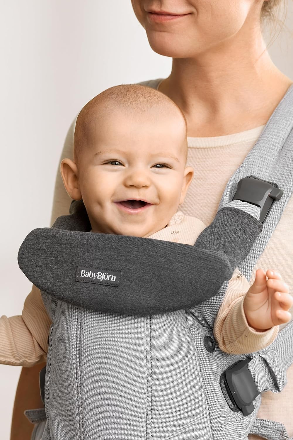 Lätzchen für Babytrage Harmony, Lätzchen für Babytrage Harmony Dunkelgrau