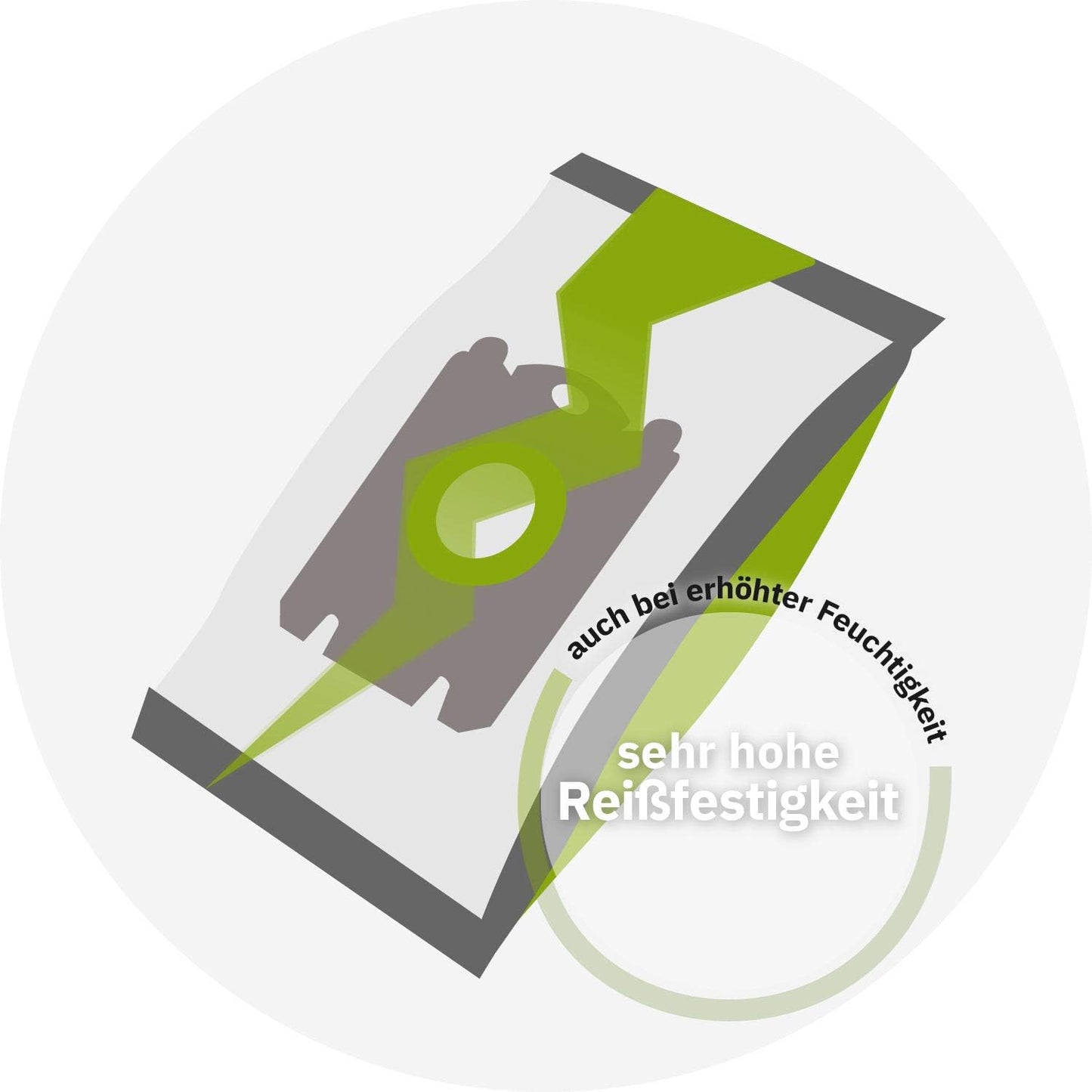 8 x Staubsaugerbeutel, 8 Staubsaugerbeutel