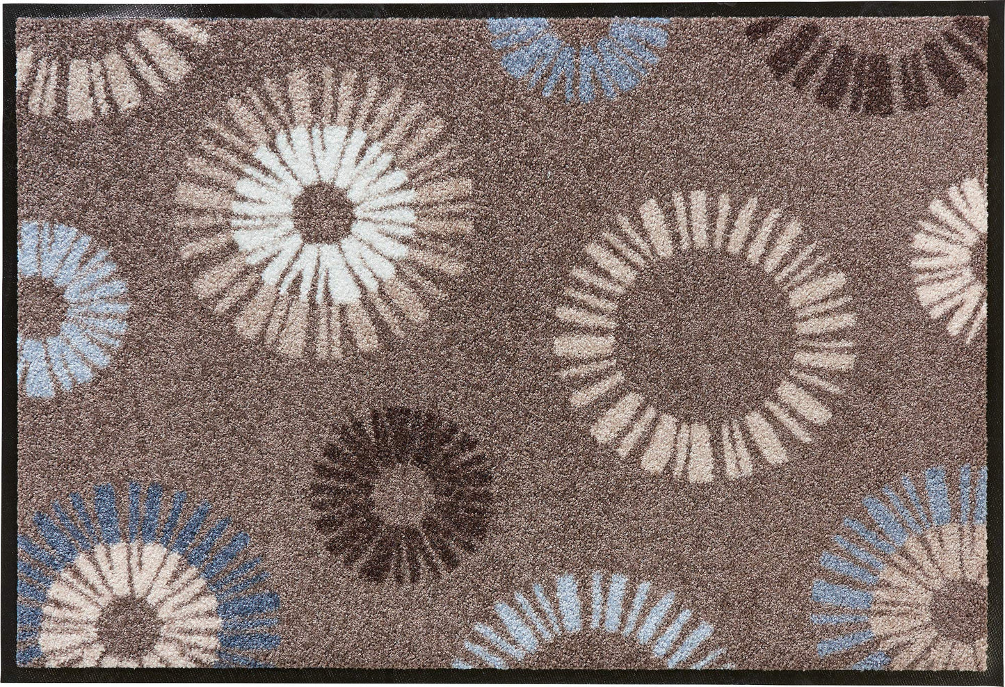 Schmutzfangmatte rutschfest 40x60 cm, Braun 40 x 60 cm (Rechteckig)