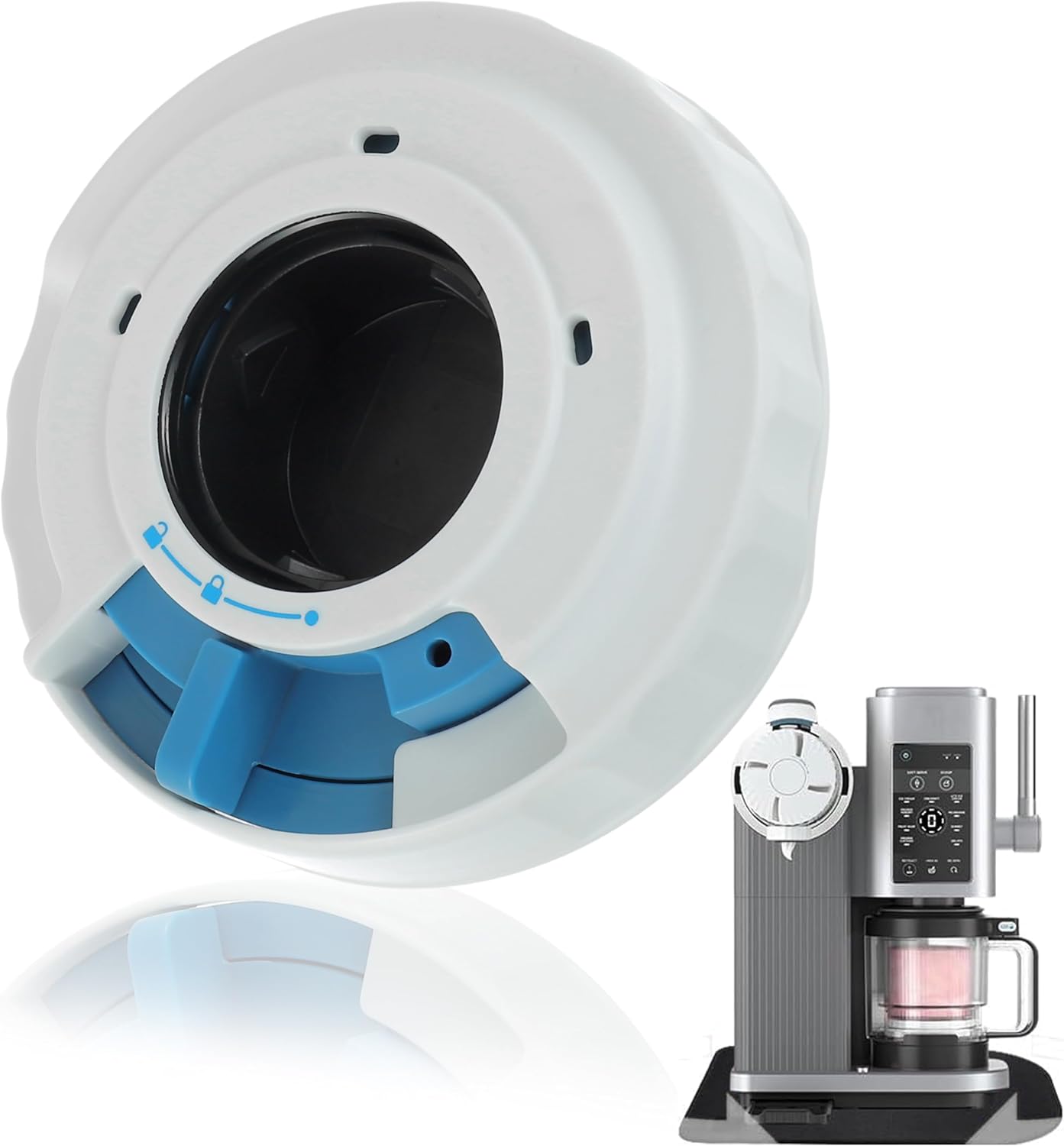 Ersatzdeckel für Ninja Creami NC700/NC701 Eismaschine, ohne Paddel
