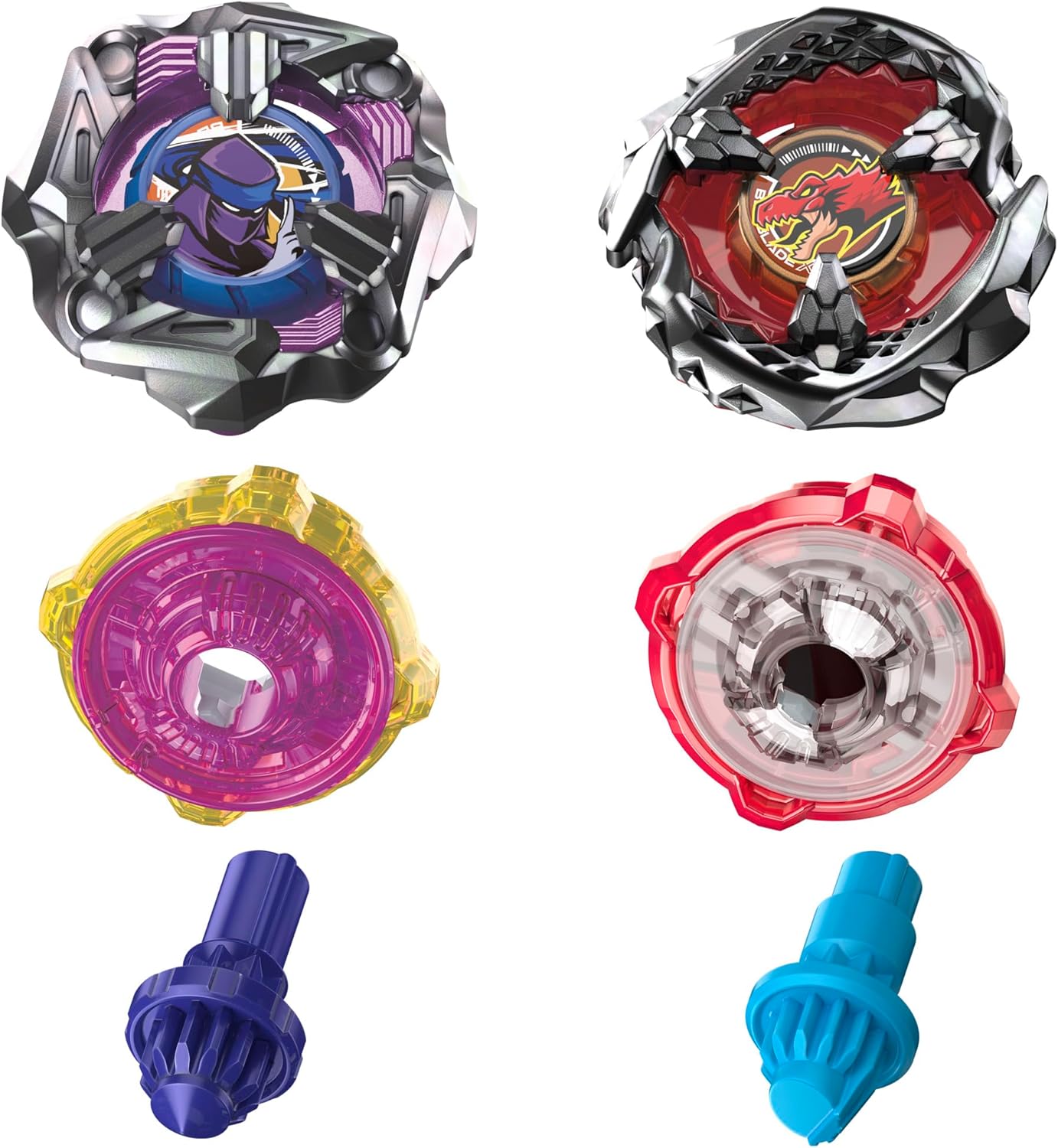 Beyblade X Dual Pack: Beat Tyranno & Knife Shinobi, BEAT TYRANNO & KNIFE SHINOBI DUAL PACK