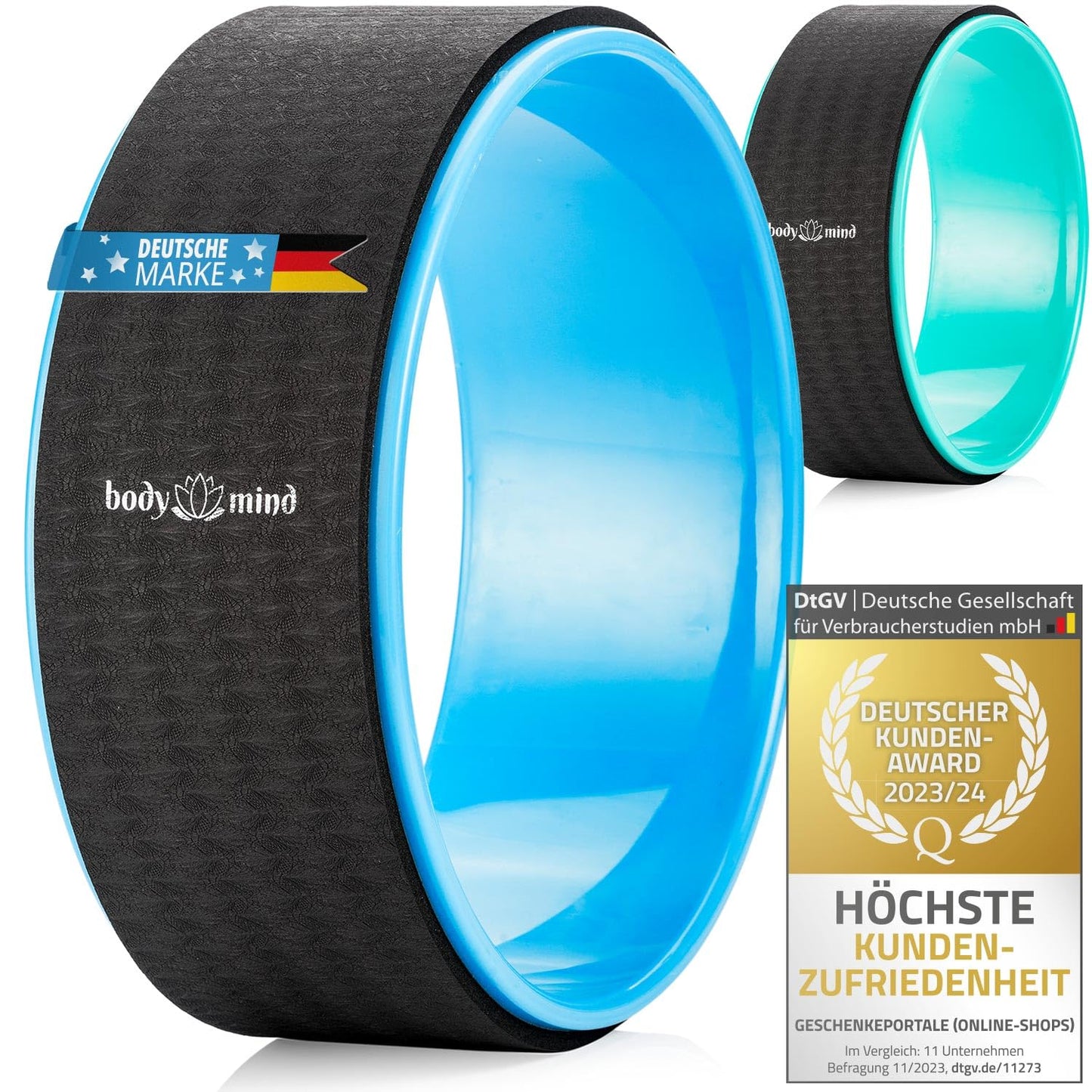 Yoga Rad, Blau