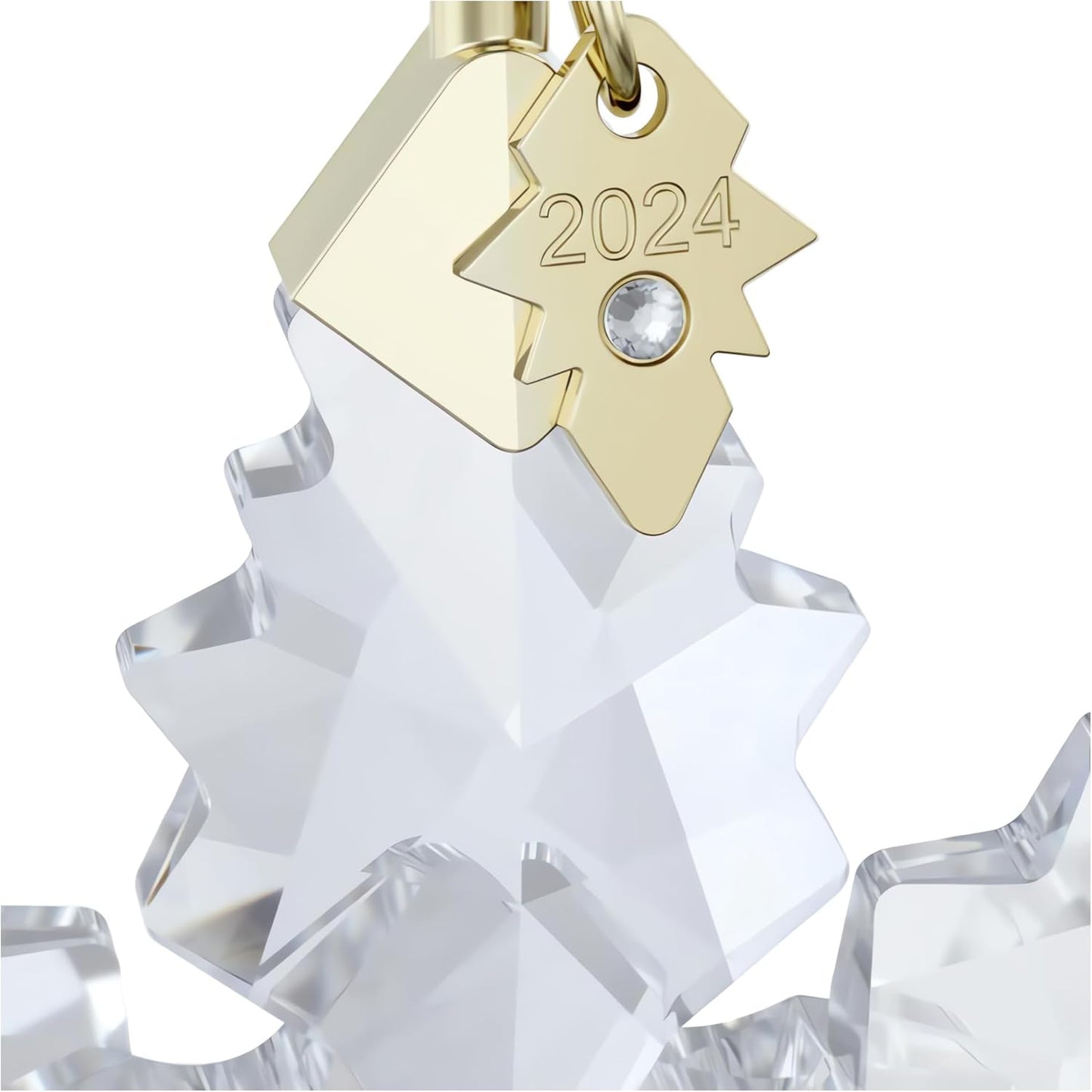 Annual Edition Kristallornament 2024 Schneeflocken-Design, Annual Edition Ornament 2024 Gold