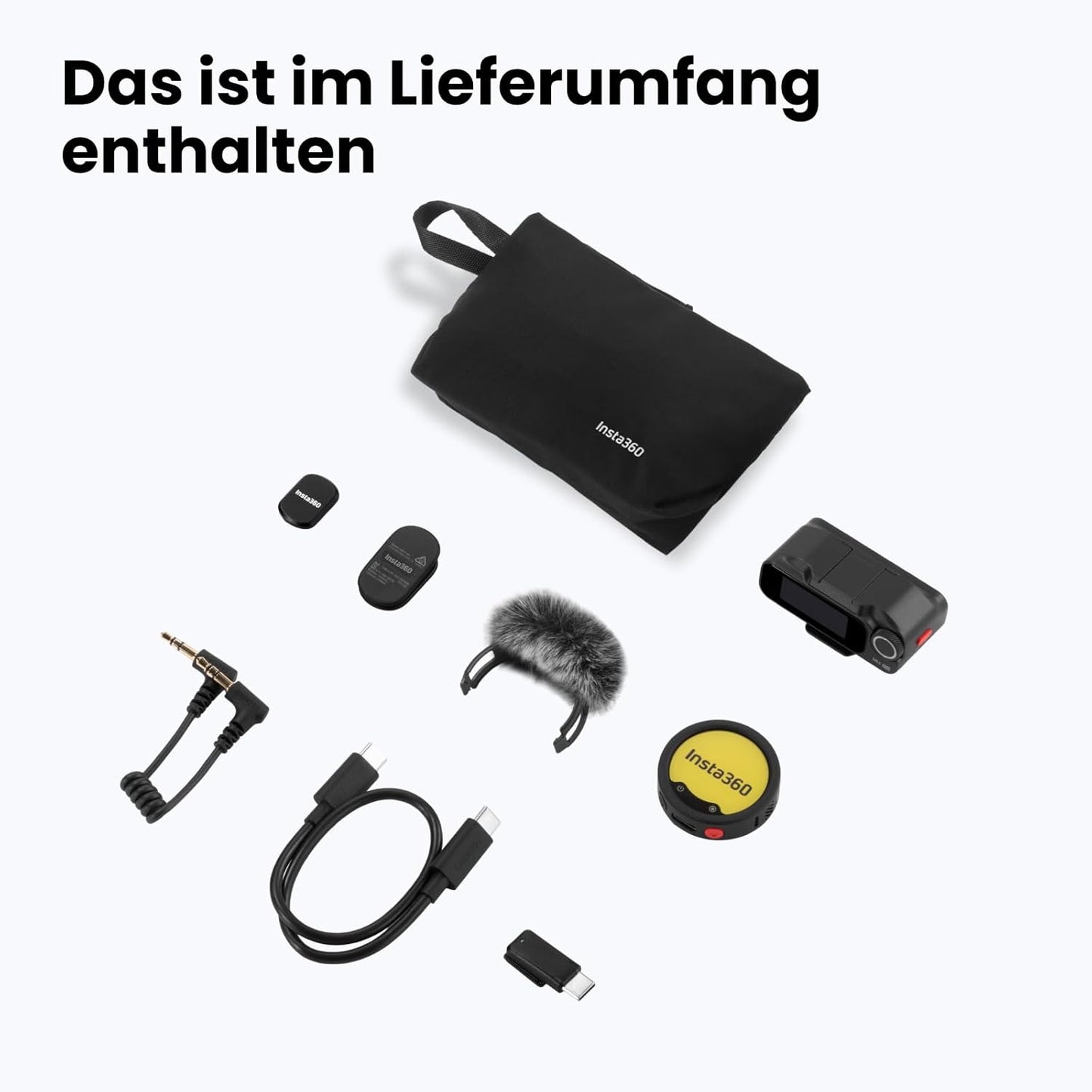 Mic Pro Lavalier-Mikrofon-Set, (1 TX + 1 RX)