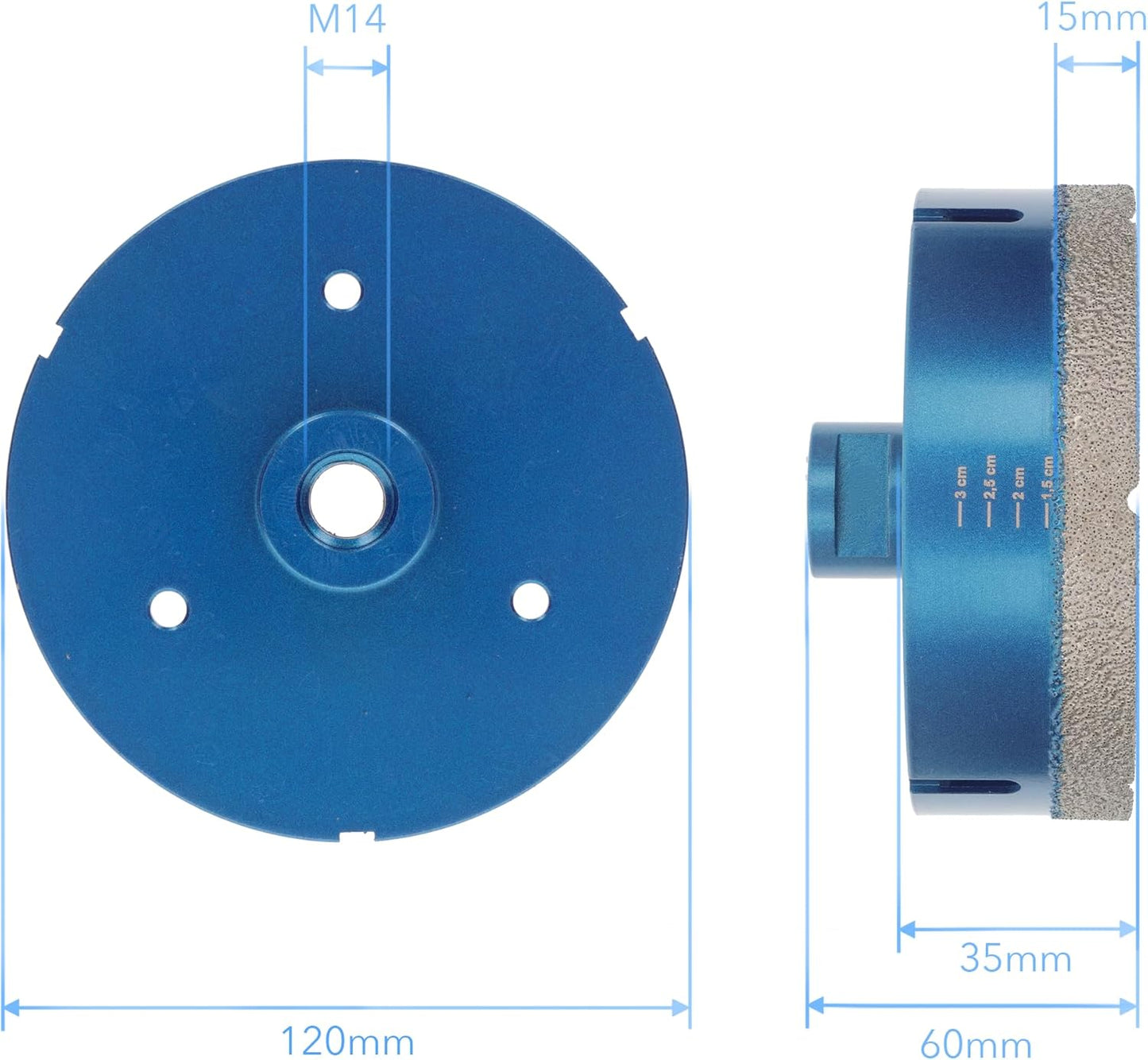 Fliesenbohrer, 120mm