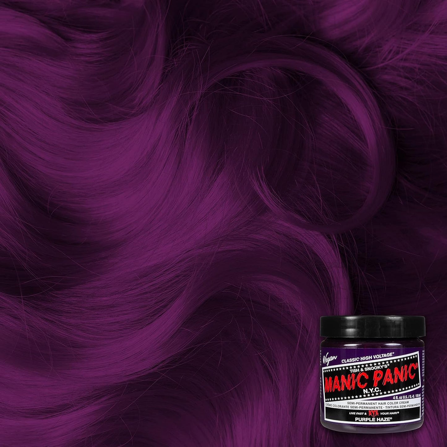 Haarfarbe - Purple Haze Classic Creme (2 Stück), Purple Haze 118 ml (2er Pack)