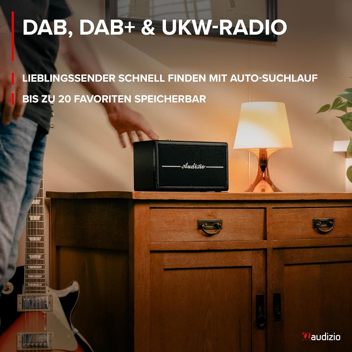 DAB+ Radio Tune60, Schwarz