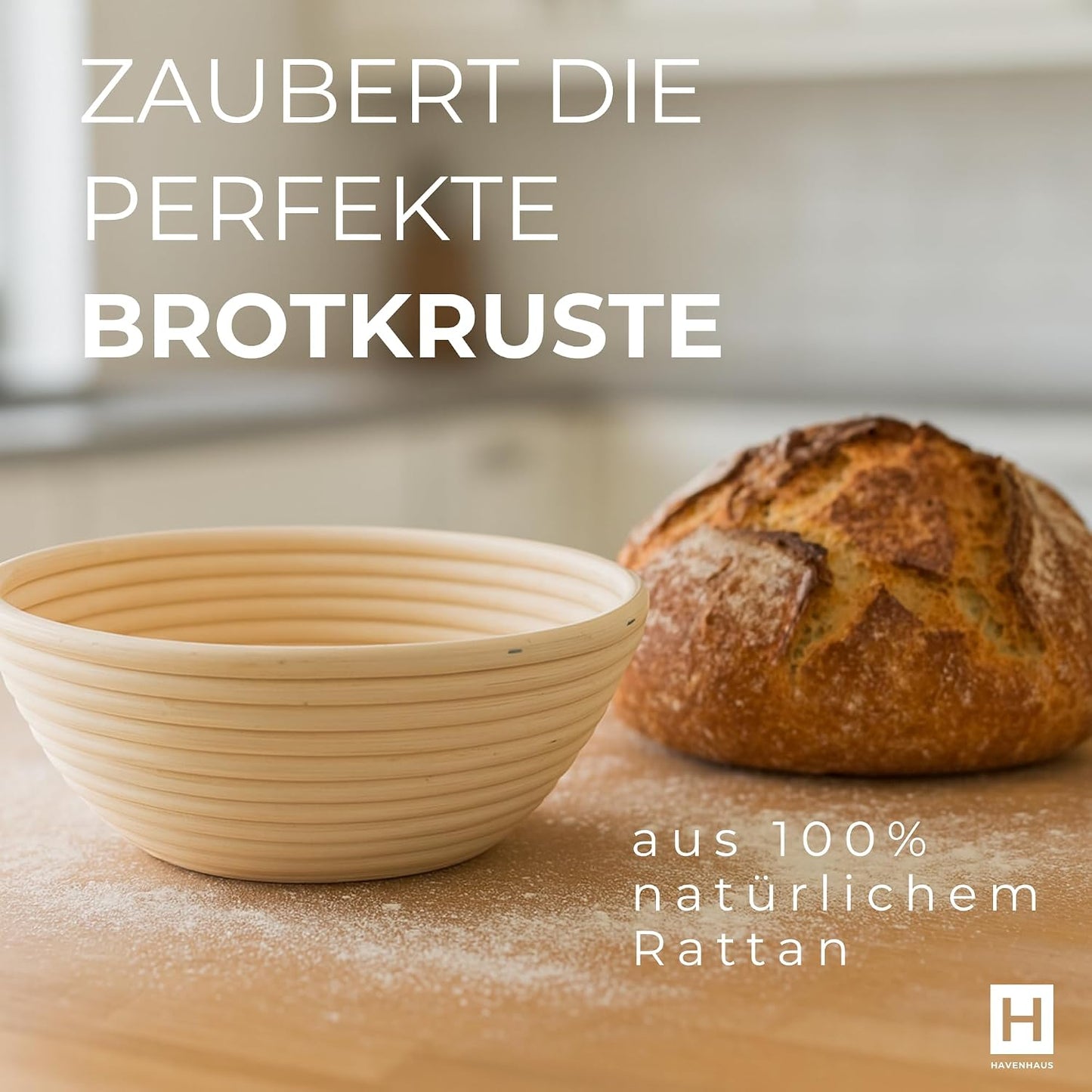 Backset mit Gärkörbchen
