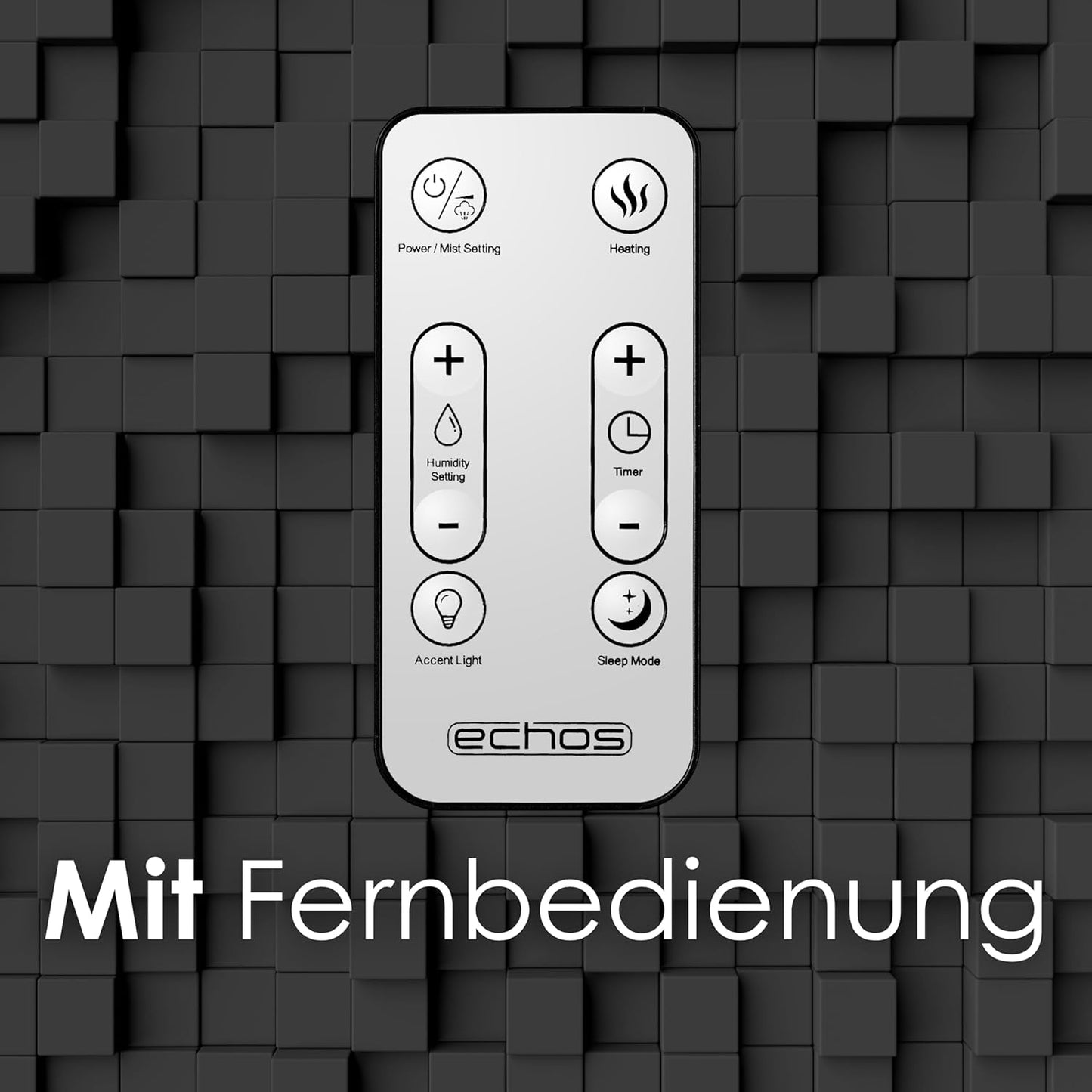 Smart Luftbefeuchter mit HEPA-Filter und App-Steuerung