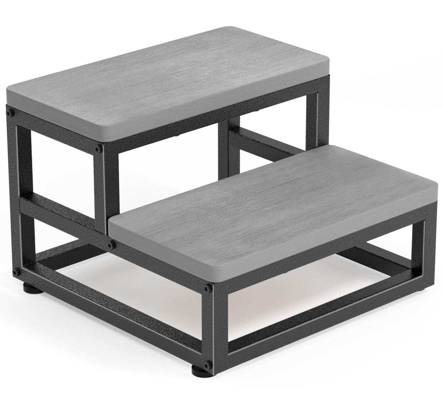 Tritthocker, Grau 2-stufig