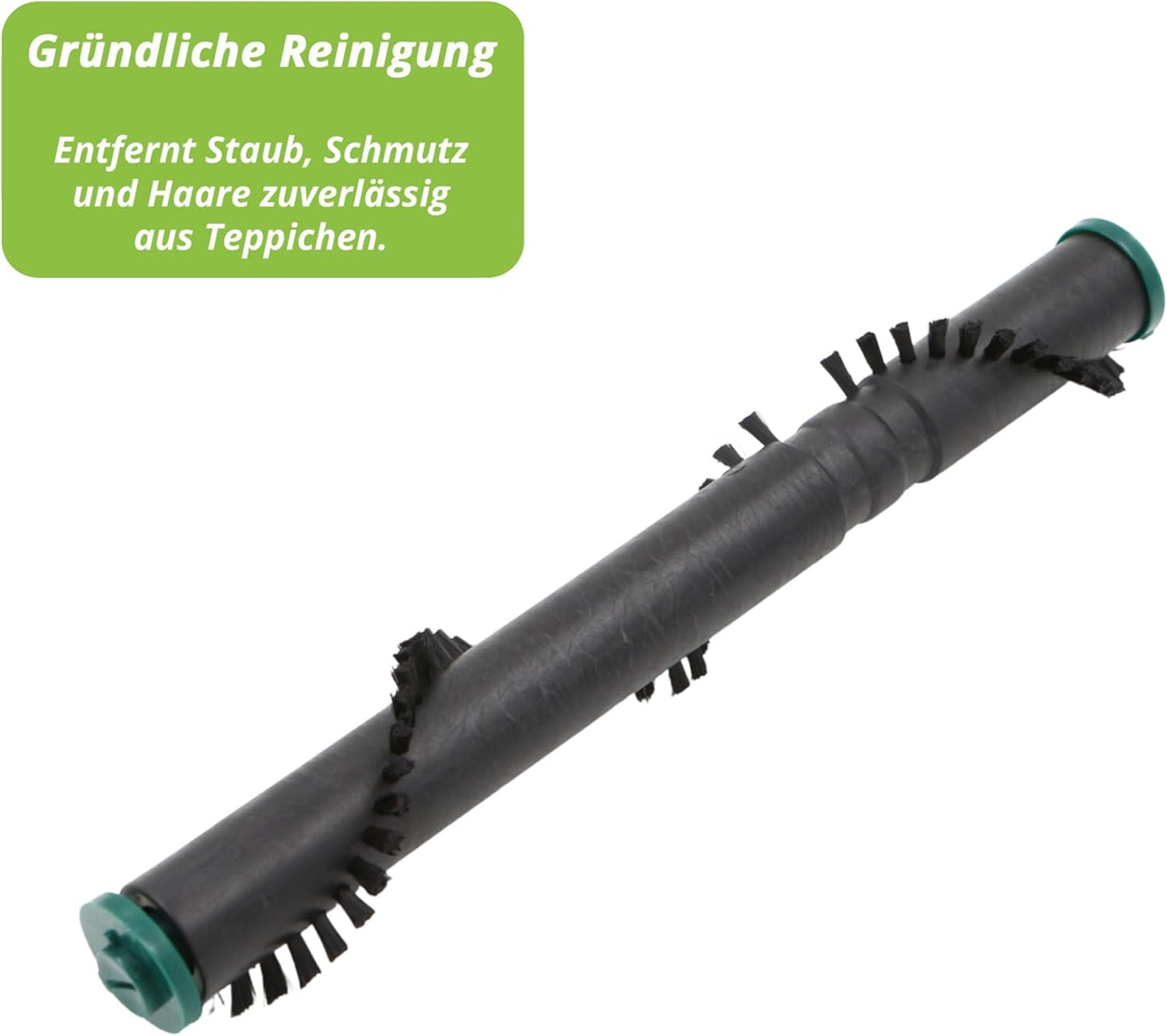 Ersatzbürste für Vorwerk ET 20/21 mit Antriebsriemen, Für Et20/21
