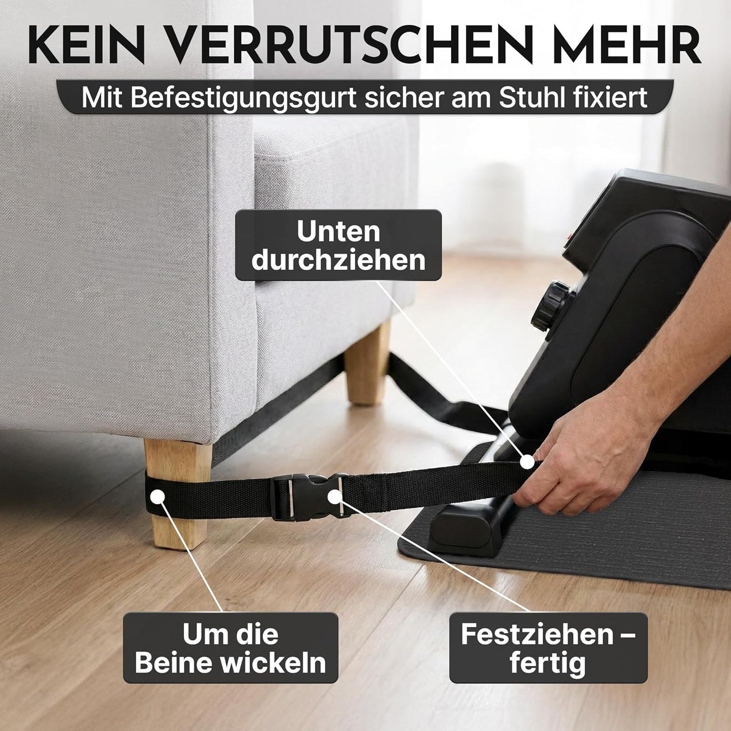 Pedaltrainer für Senioren, Pedaltrainer