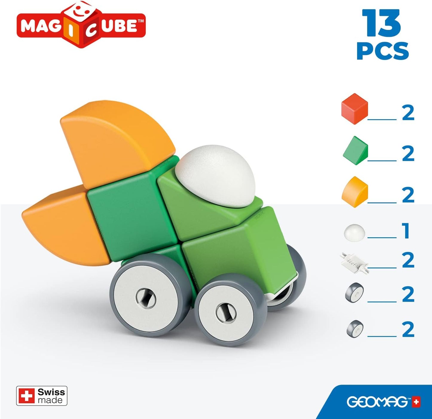 Magicube - Magnetische Blöcke, 13 pz