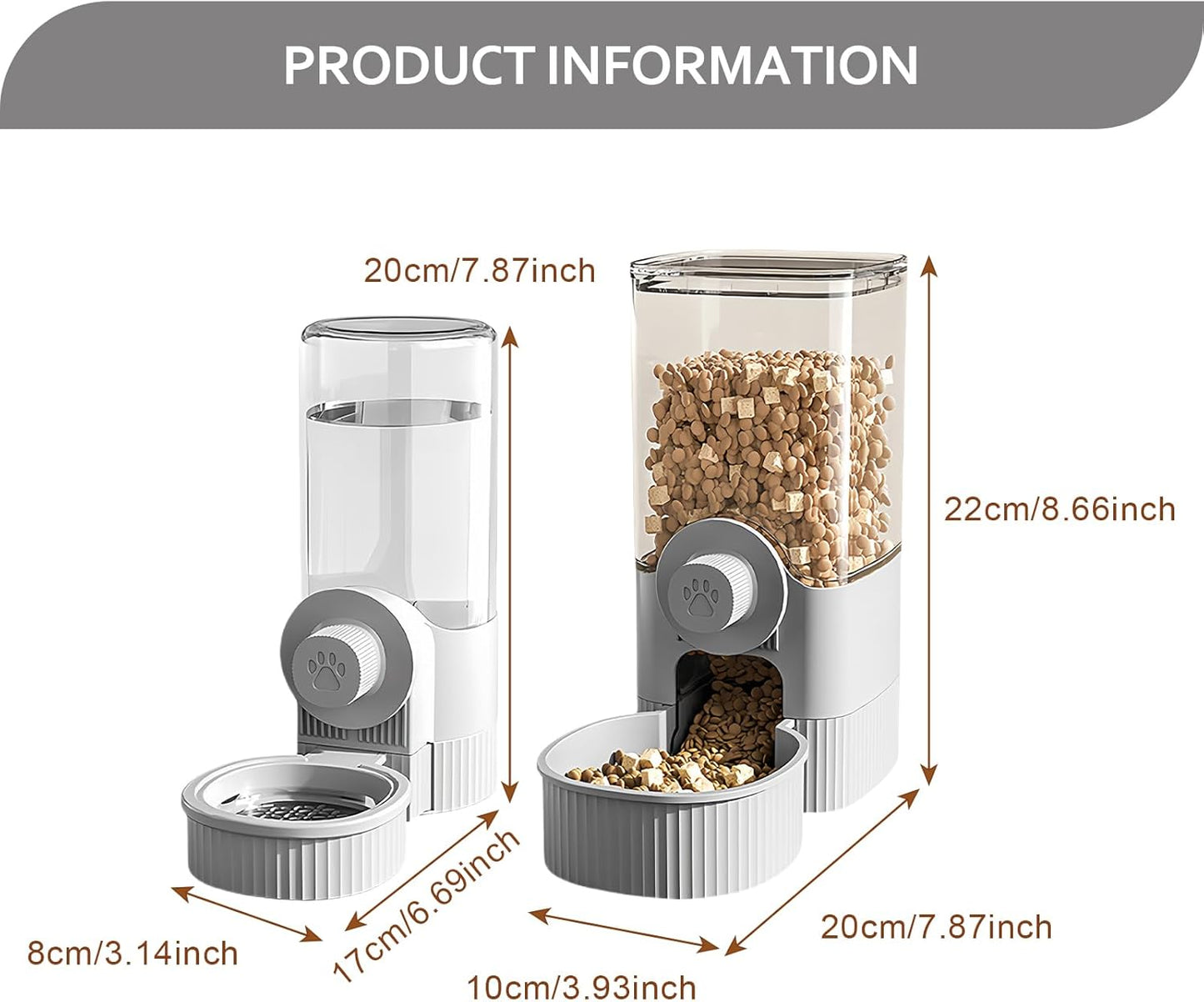 Automatischer Futter und Wasserspender