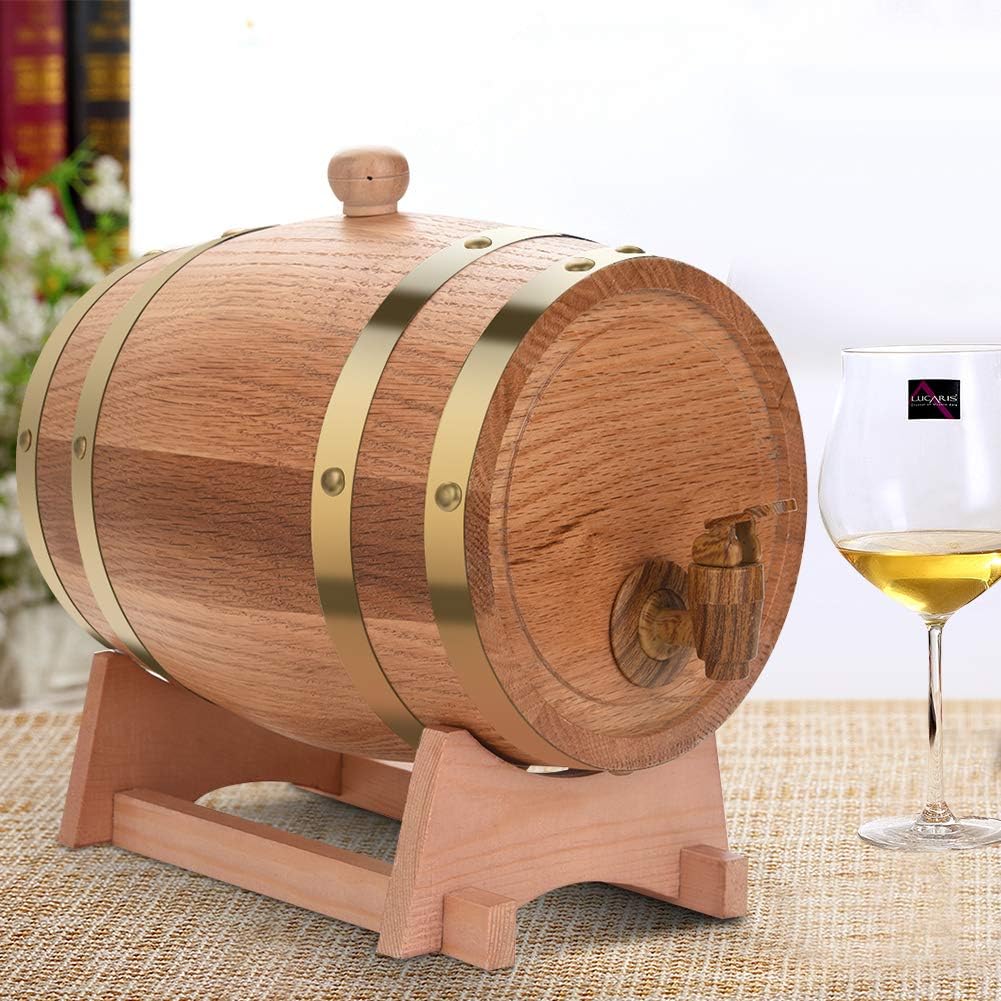 Eichenfass Weinspender (auslaufsicher, 3 l), 3L