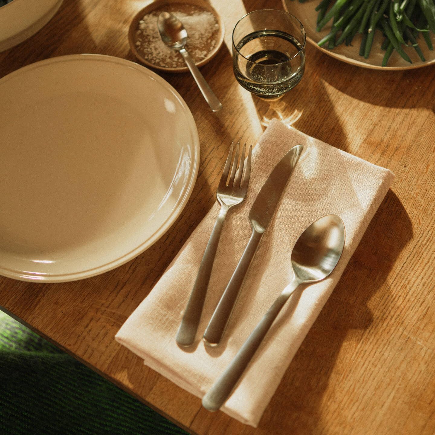 Besteck-Set, 16-teilig, Besteck-Set, 16-tlg. Matt