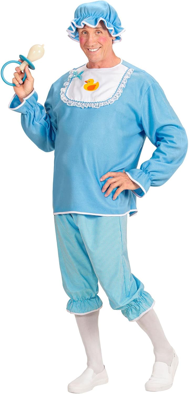 Kostüm Riesen Baby, S Blau