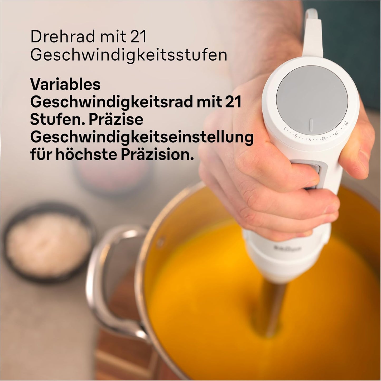 MultiQuick 5 Stabmixer, Version 2024 - Edelstahlschaft