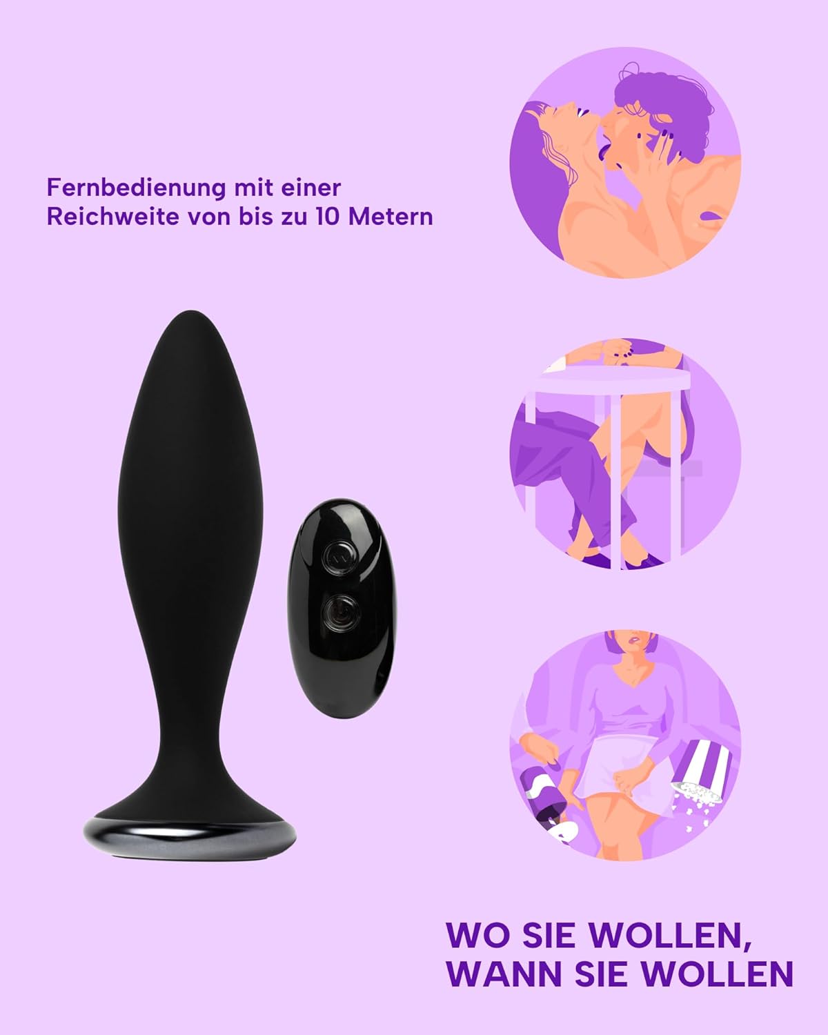 Analplug für Männer und Frauen