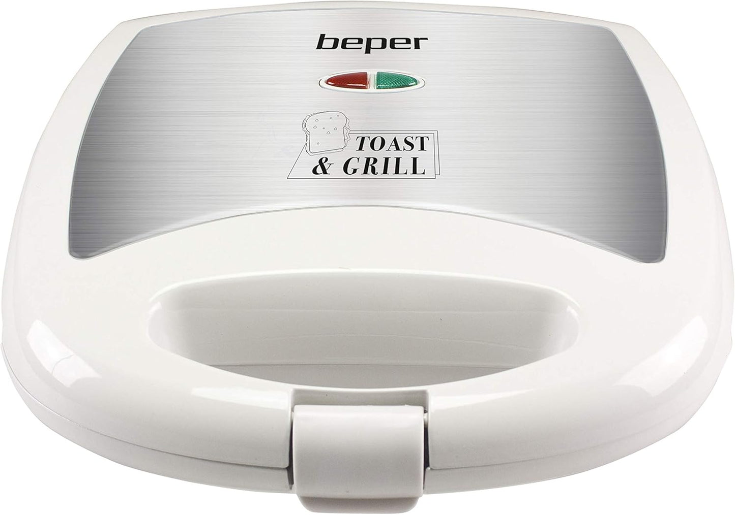 ‎90.620 Sandwichtoaster, 1300W, Weiss/Rot