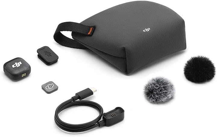 Drahtloses Mini-Mikrofon für iPhone/Kamera/Android, DJI Mic 3 Sender