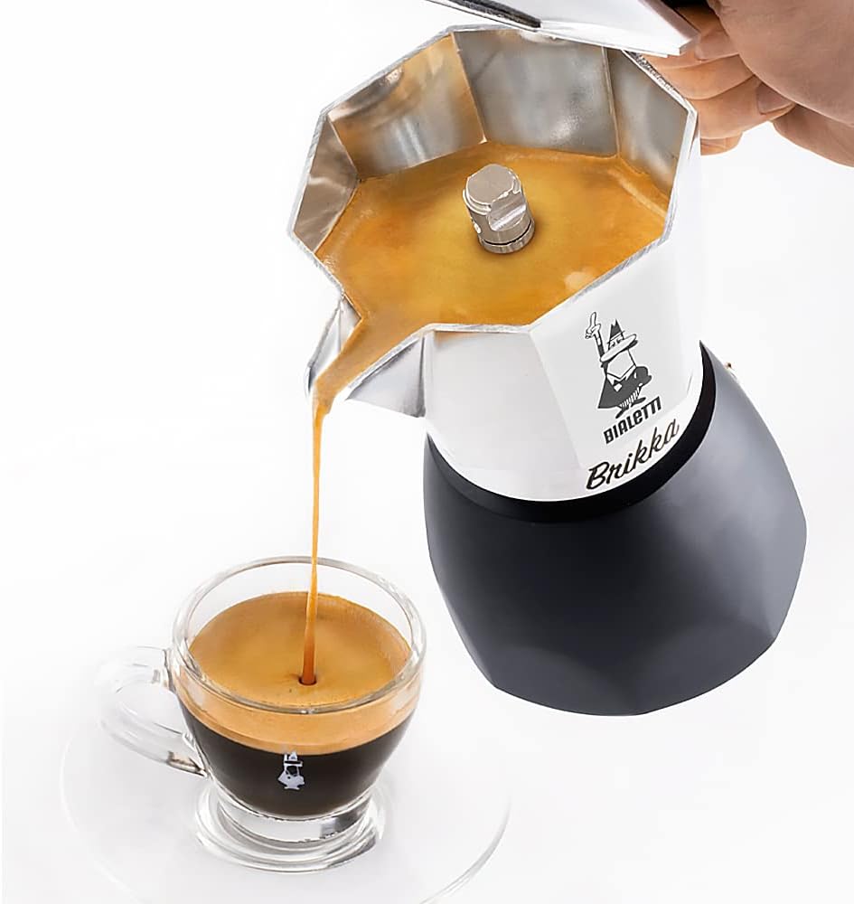 Brikka - Espressokocher für 4 Tassen, BRIKKA 4 tazze