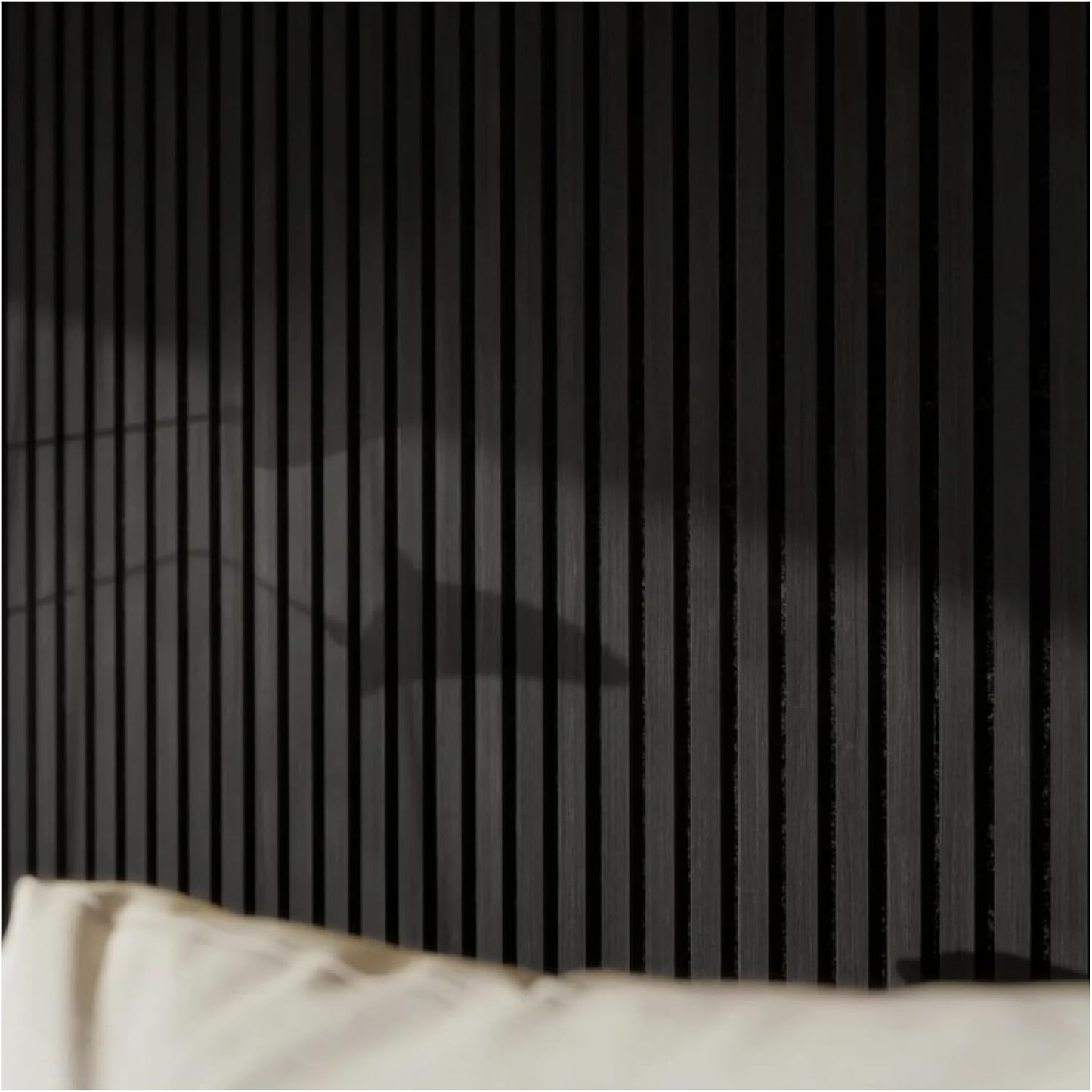 Akustik-Wandpaneele, 120 x 60 cm, 120x60x2,1 cm 3d Black Oak