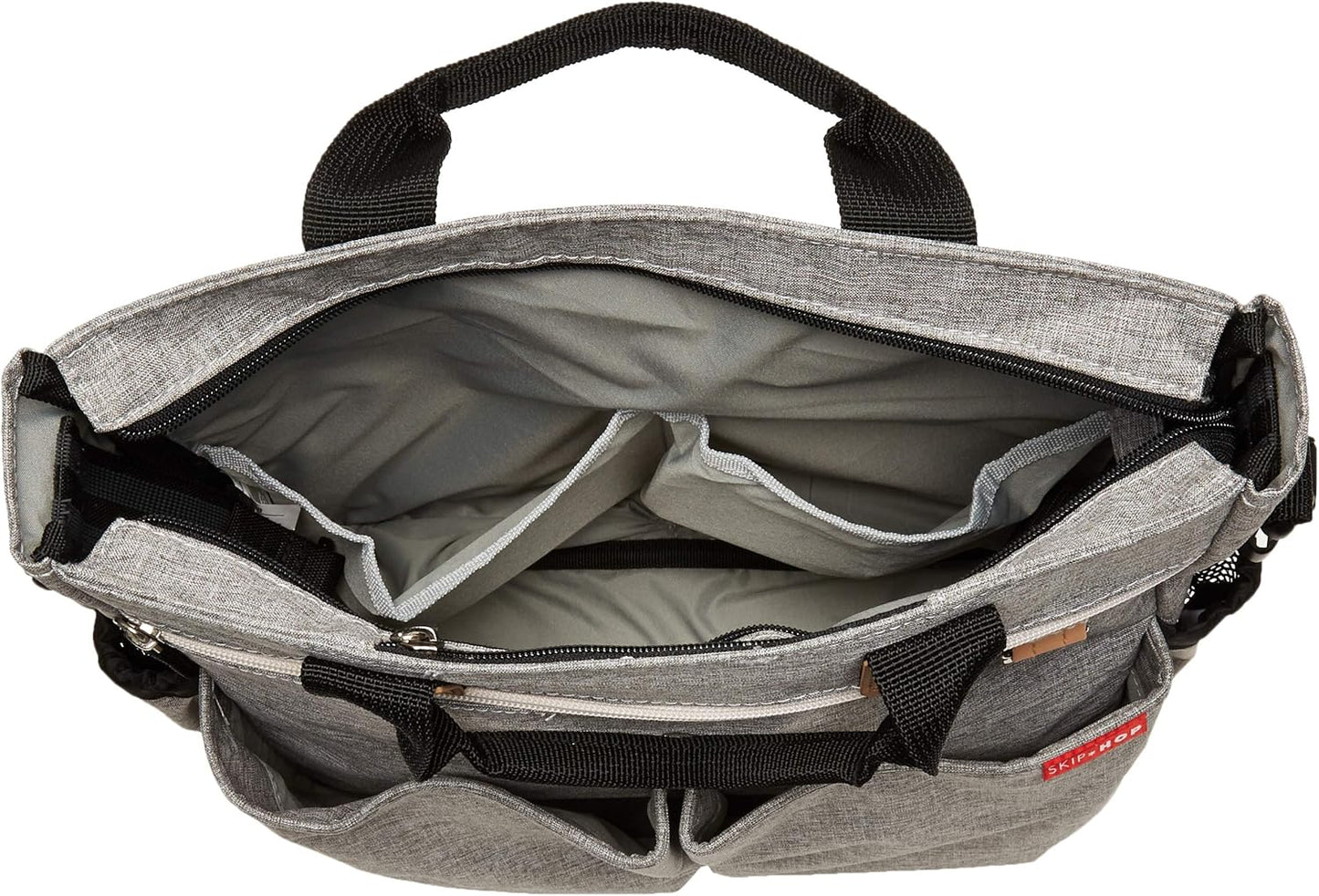 Duo Signature Wickeltasche, Grau
