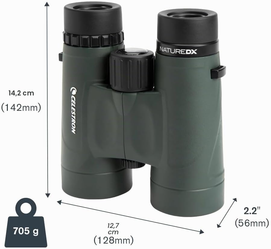 Nature DX 8x42mm Fernglas mit Mehrschichtvergütung, Nature DX 8x42mm BaK-4 Prism
