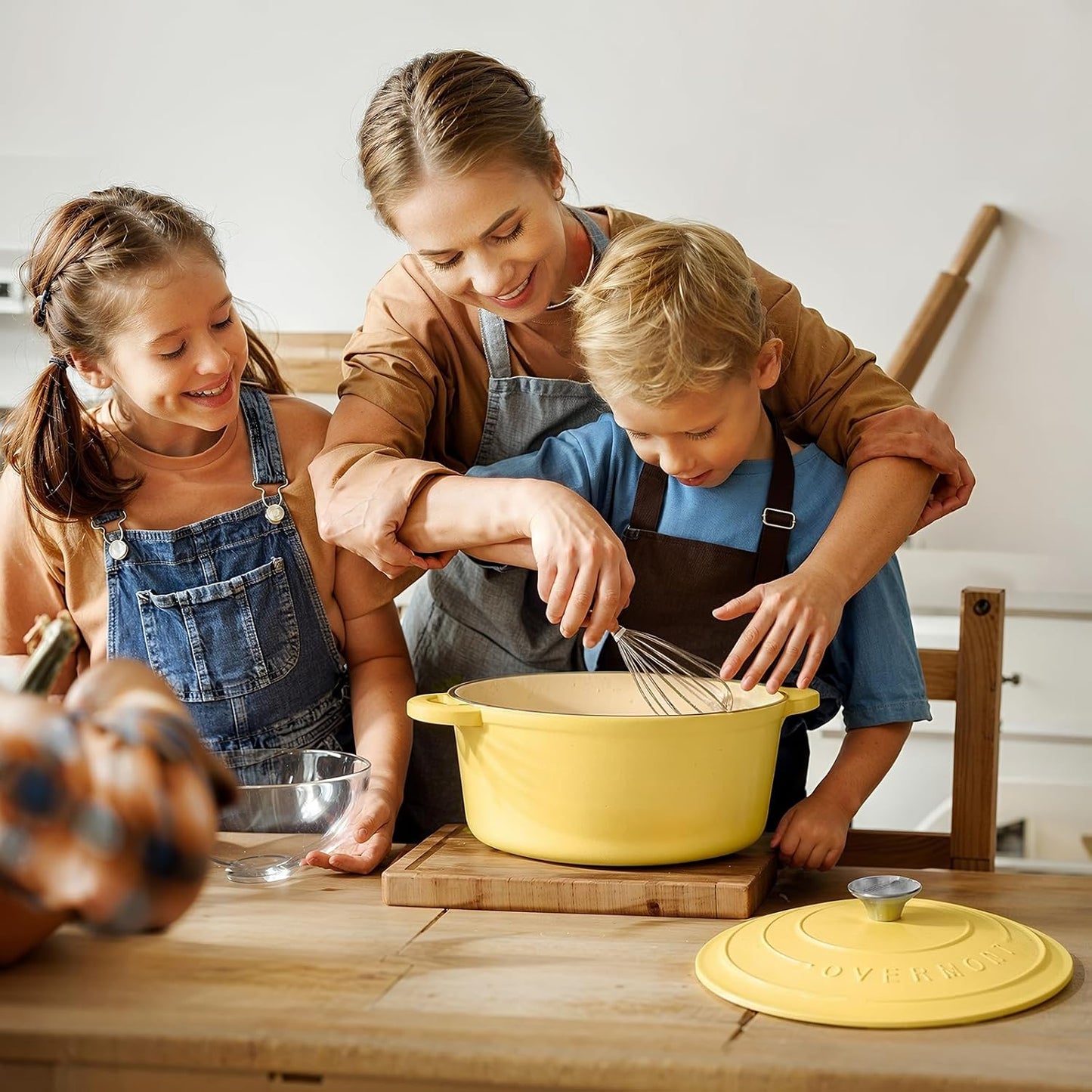 Schmortopf mit Deckel, 26cm-5.2L Goose Yellow