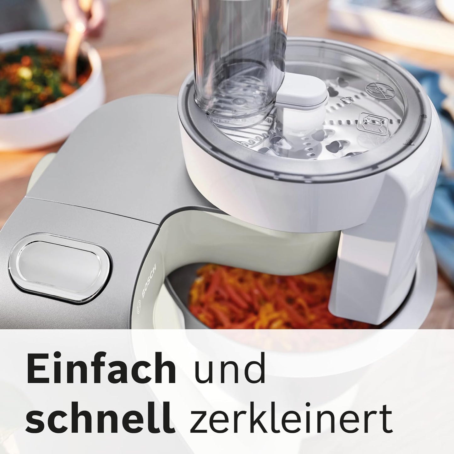 Küchenmaschine Serie 4 MUM58L20, Grau / Silber