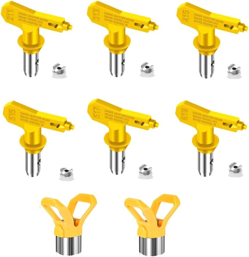 6-teiliges Airless Farbdüsen-Set