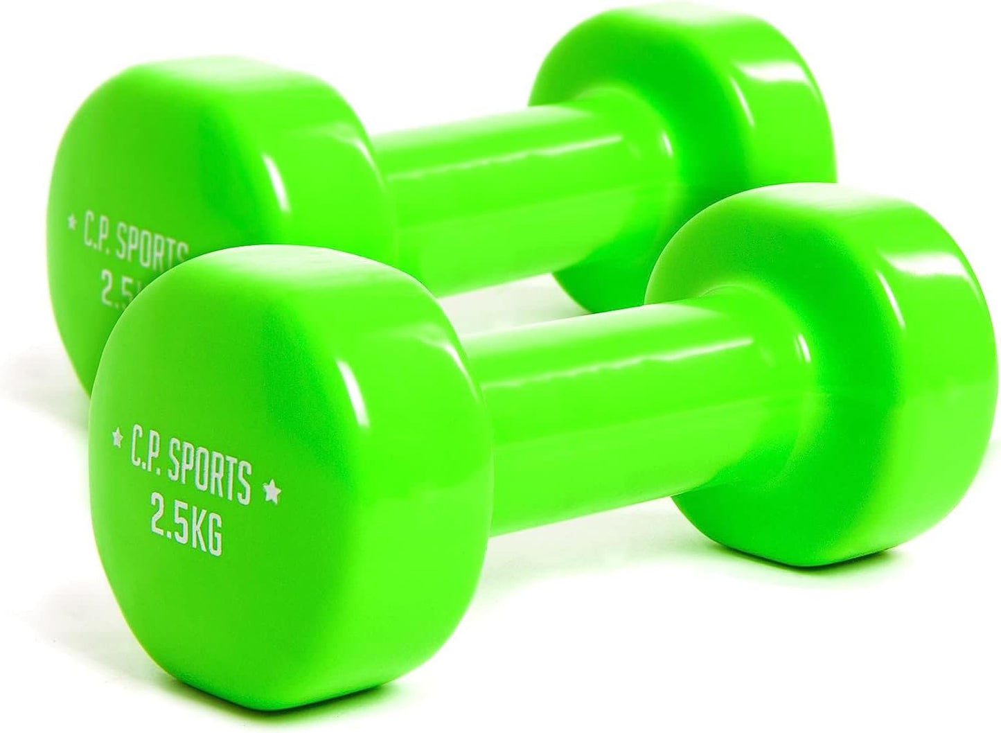 Gymnastikhanteln + Fitness Handtuch Set, 2x 2,5 KG