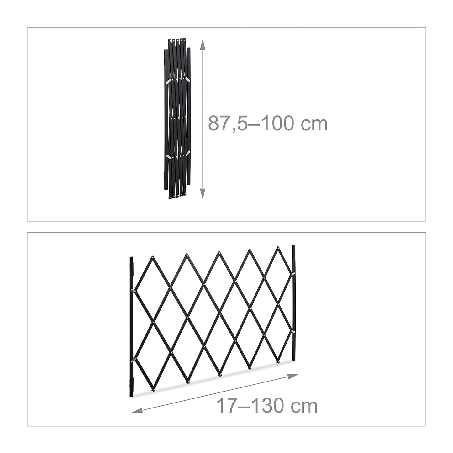 Hundeabsperrgitter ausziehbar, XL