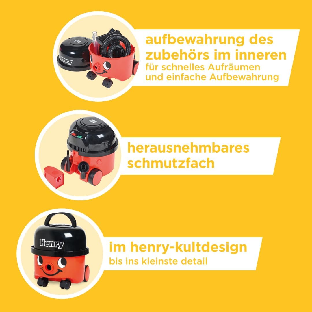 Spielzeug-Staubsauger Henry, Henry