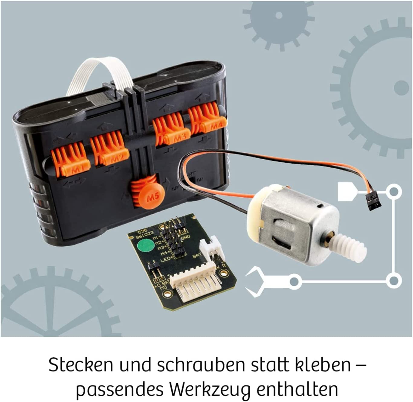 Roboter-Arm, Experimentierkasten