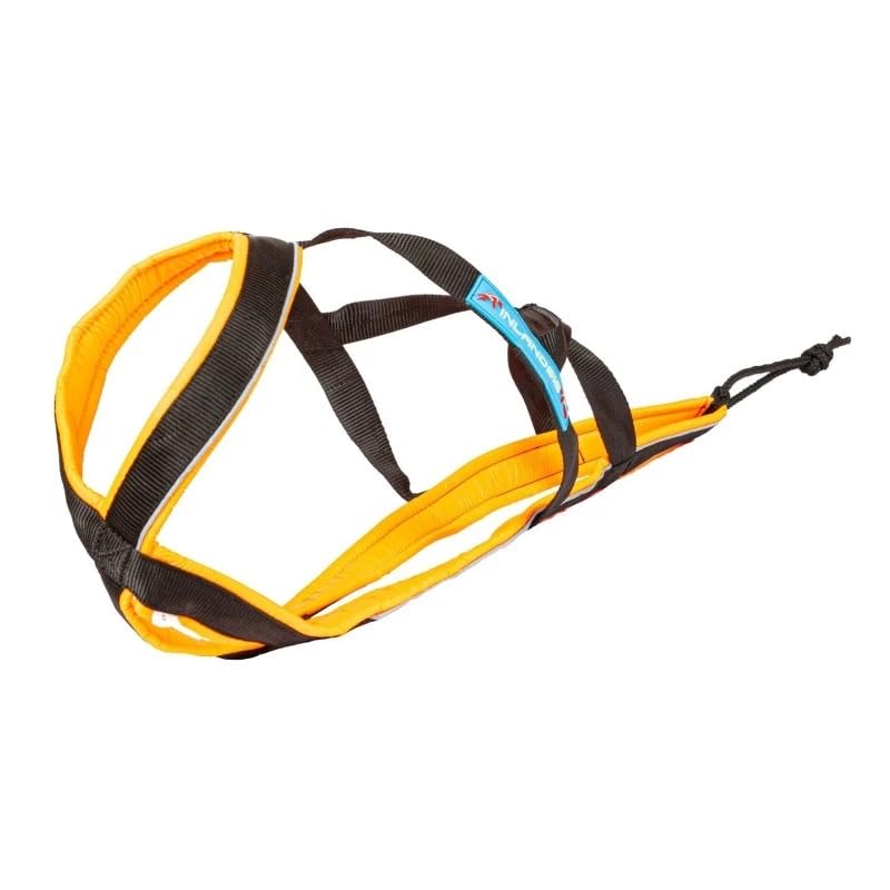 Hundegeschirr, L/XL Orange/Schwarz