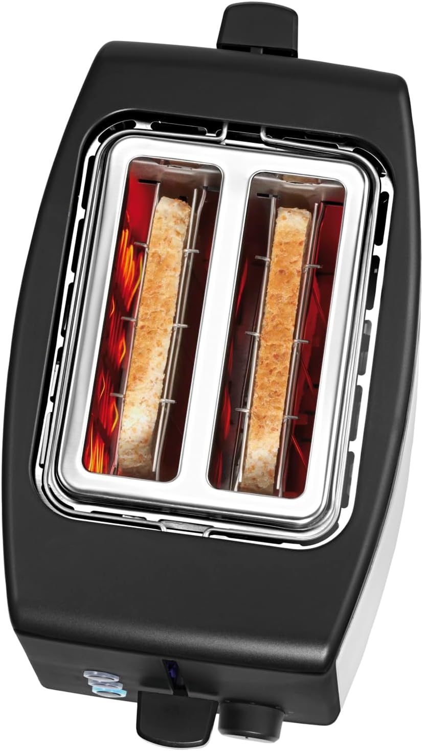Bueno Edition Toaster / Doppelschlitz Toaster mit Brötchenaufsatz, Doppelschlitz - 7 Stufen