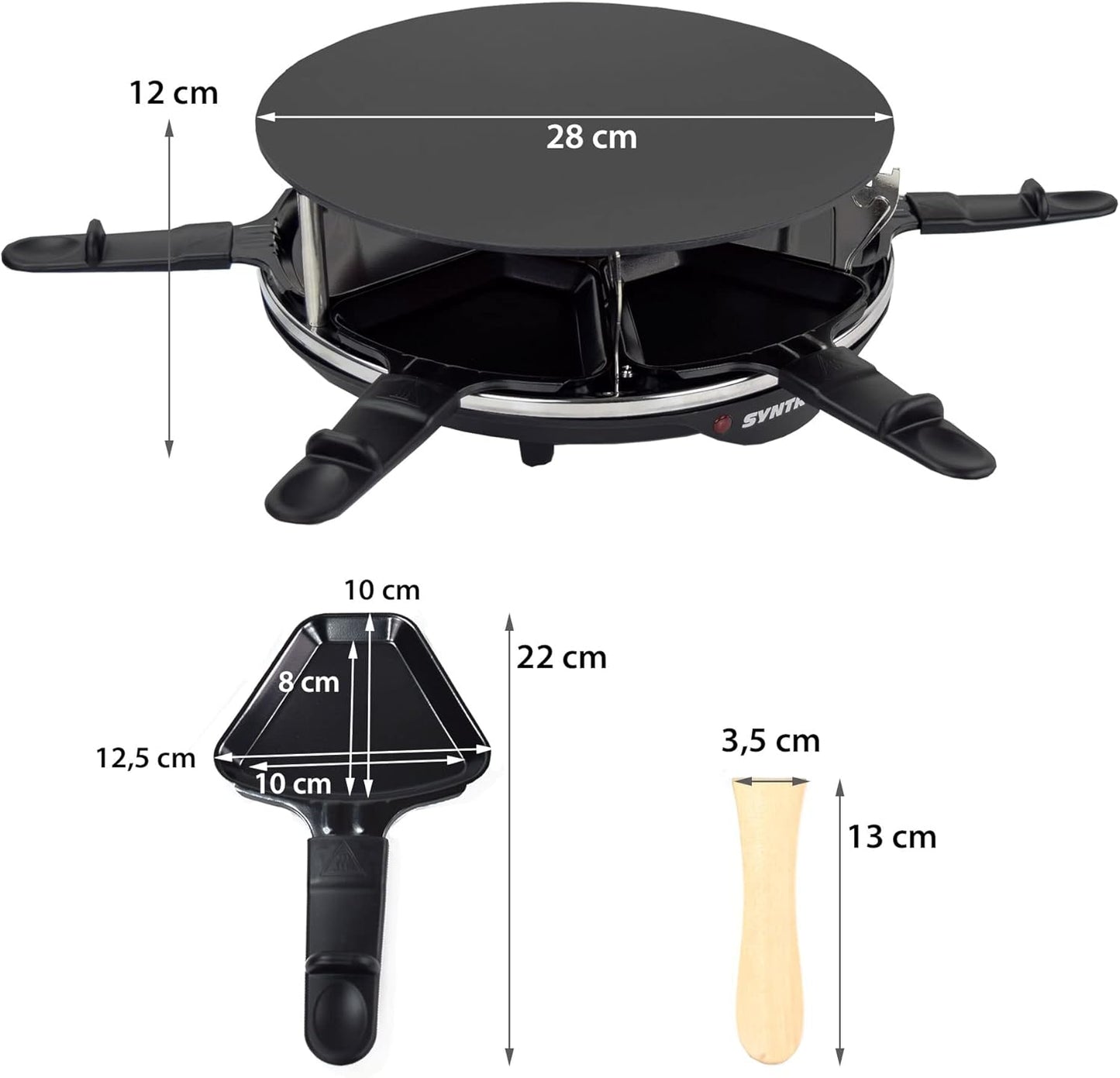 Raclette RAC-900W-Lille
