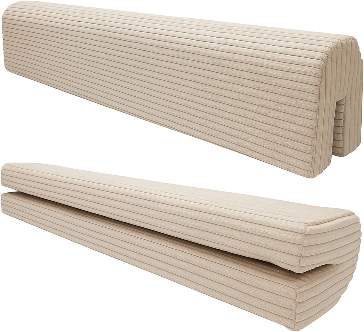 Bettkantenschutz für Kinderbetten, Beige Cord 120cm