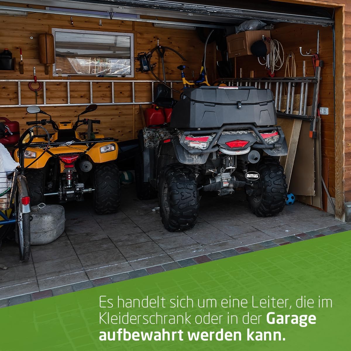 Stehleiter mit 3 Stufen, 3 Stufen