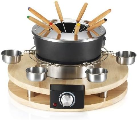 Fondue-Set mit 8 Gabeln