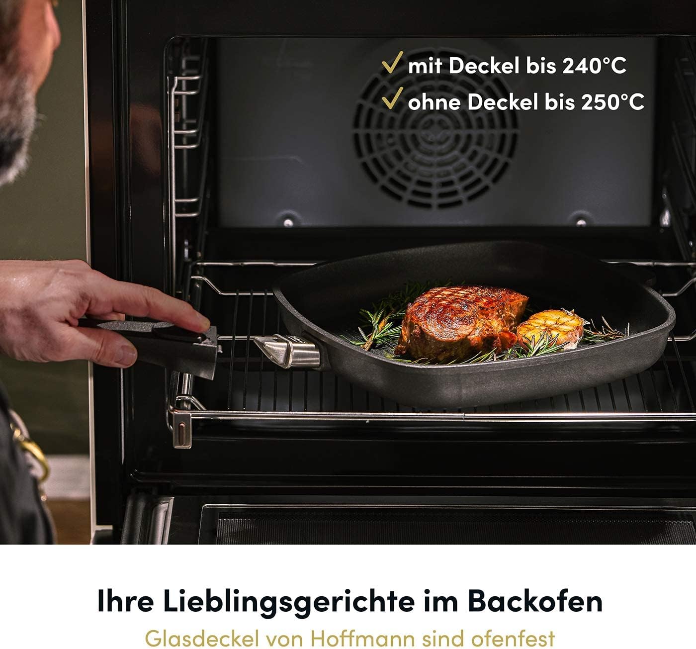 Induktionspfanne, Ø 24 cm I 7 cm