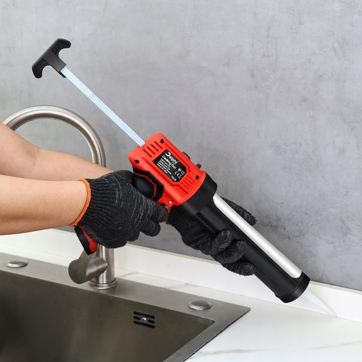 Kartuschenpresse, 330-600ml|Schwarz-akku