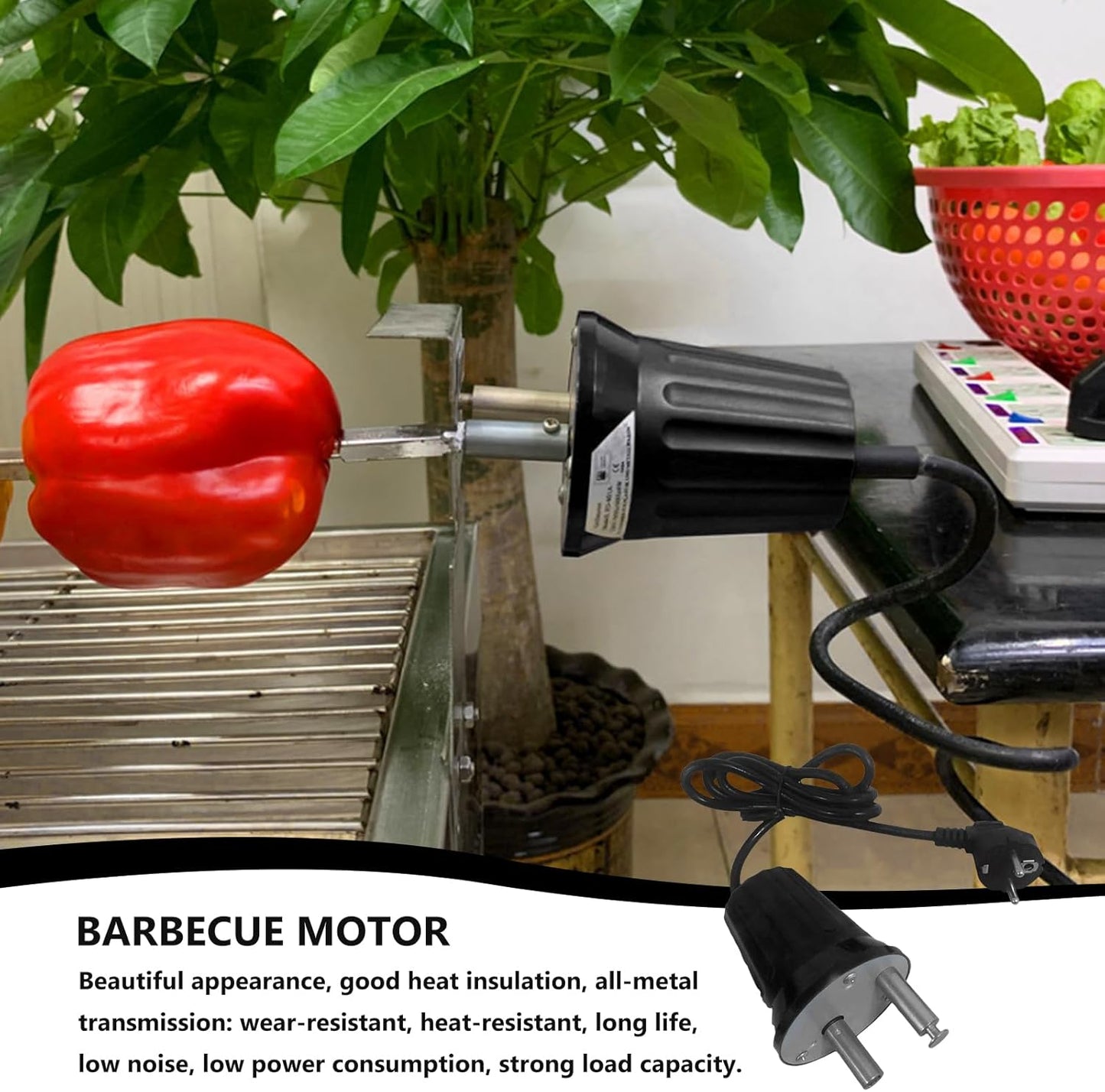 Grillmotor für Spiessbraten und Rotisserie