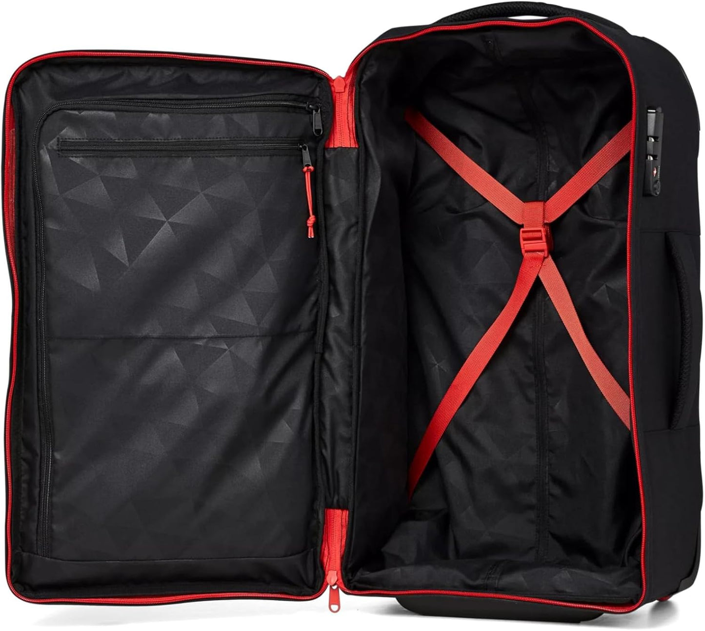 Reise-Trolley Handgepäck 35 l mit Wäschebeutel, Fire Phantom - Schwarz S