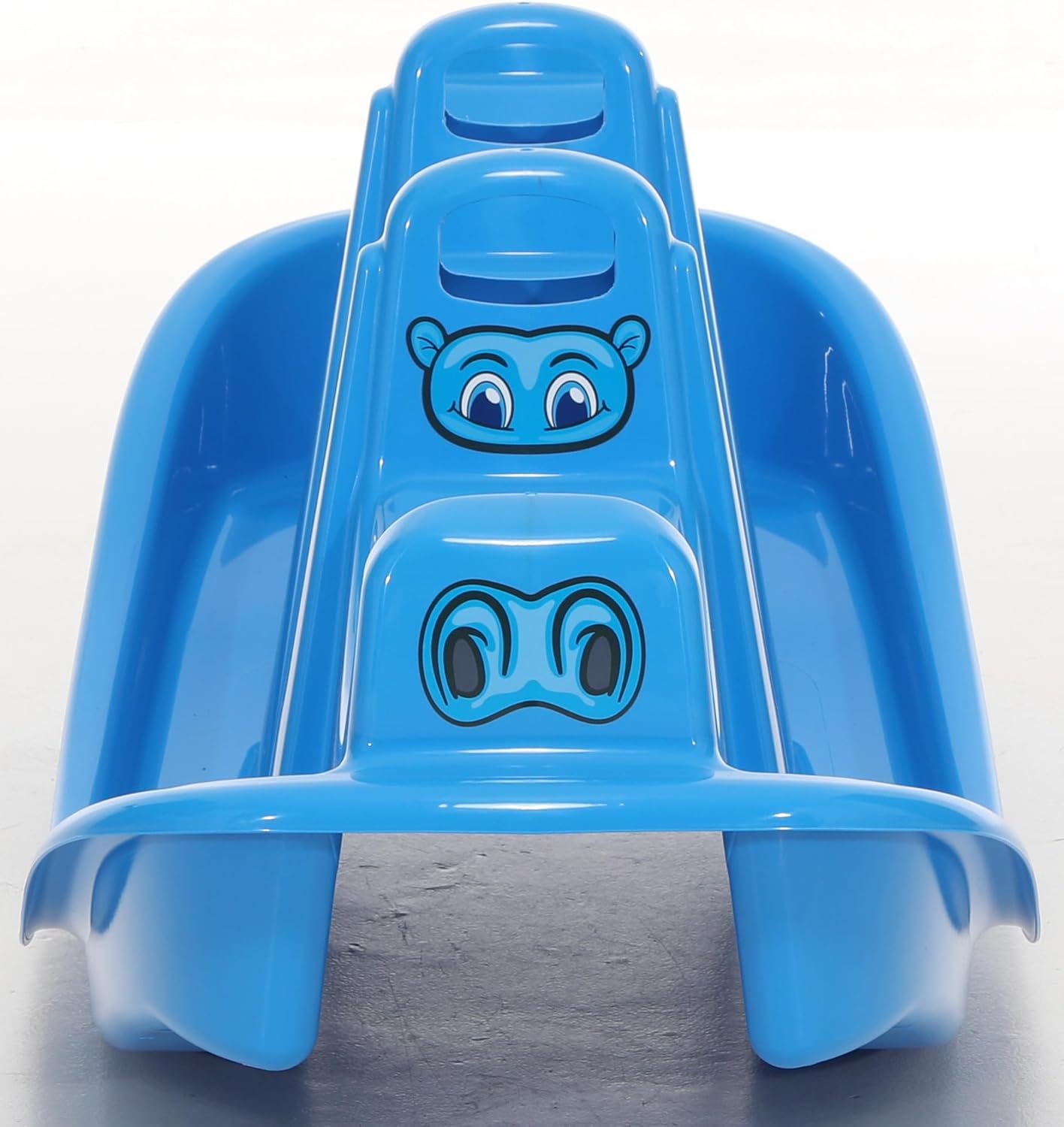 Schaukelwippe Nilpferd für 3 Personen, Blau