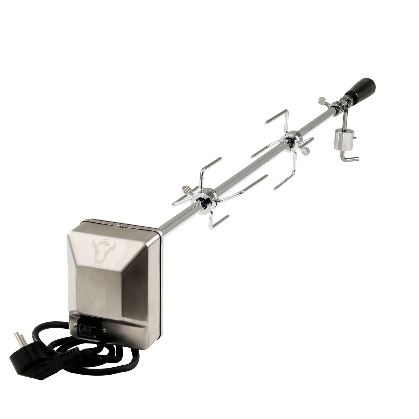Universal Grillspiess Set mit Edelstahl-Motor, 90 cm